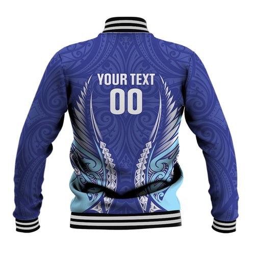 Northland 2026 Rugby Custom Baseball Jacket NZ Maori Silver Fern