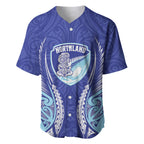 Northland 2026 Rugby Custom Baseball Jersey NZ Maori Silver Fern