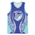Northland 2026 Rugby Custom Basketball Jersey NZ Maori Silver Fern