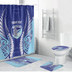 Northland 2026 Rugby Custom Bathroom Set NZ Maori Silver Fern