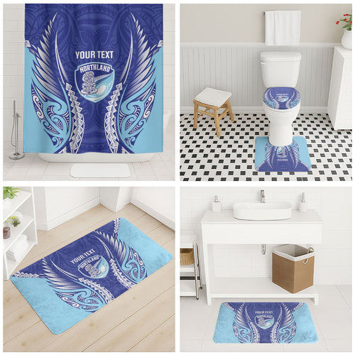 Northland 2026 Rugby Custom Bathroom Set NZ Maori Silver Fern