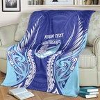 Northland 2026 Rugby Custom Blanket NZ Maori Silver Fern