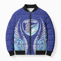 Northland 2026 Rugby Custom Bomber Puffer Jacket NZ Maori Silver Fern
