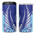 Northland 2026 Rugby Custom 4 in 1 Can Cooler Tumbler NZ Maori Silver Fern