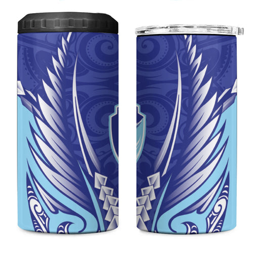 Northland 2026 Rugby Custom 4 in 1 Can Cooler Tumbler NZ Maori Silver Fern