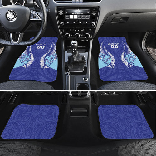 Northland 2026 Rugby Custom Car Mats NZ Maori Silver Fern