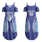 Northland 2026 Rugby Custom Couples Matching Summer Maxi Dress and Hawaiian Shirt NZ Maori Silver Fern LT14