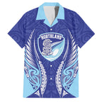 Northland 2026 Rugby Custom Family Matching Off Shoulder Maxi Dress and Hawaiian Shirt NZ Maori Silver Fern