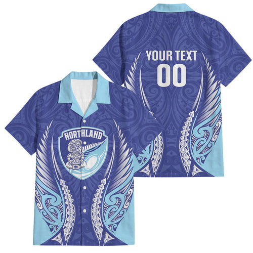 Northland 2026 Rugby Custom Family Matching Summer Maxi Dress and Hawaiian Shirt NZ Maori Silver Fern