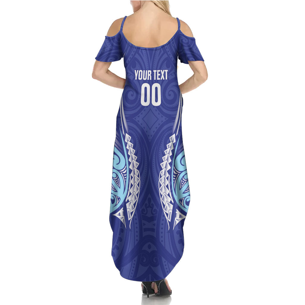 Northland 2026 Rugby Custom Family Matching Summer Maxi Dress and Hawaiian Shirt NZ Maori Silver Fern
