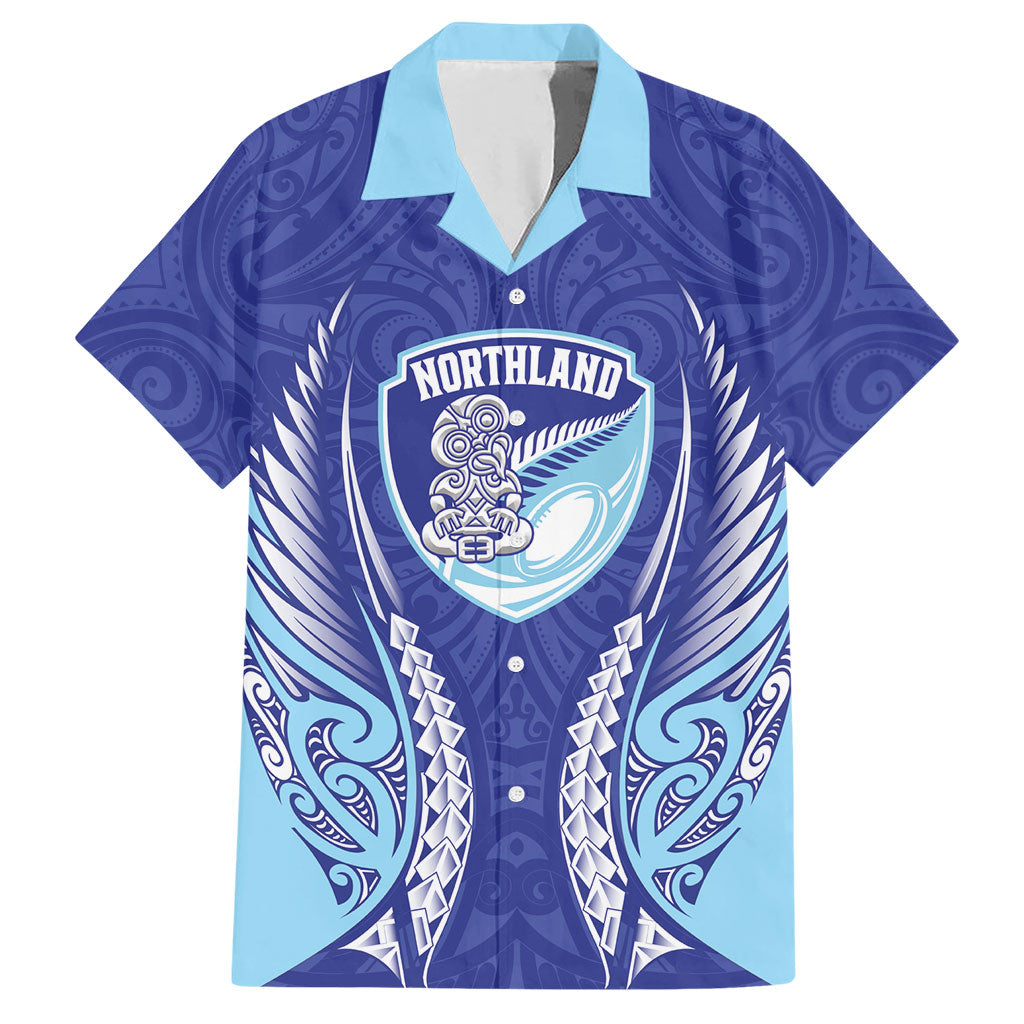 Northland 2026 Rugby Custom Hawaiian Shirt NZ Maori Silver Fern
