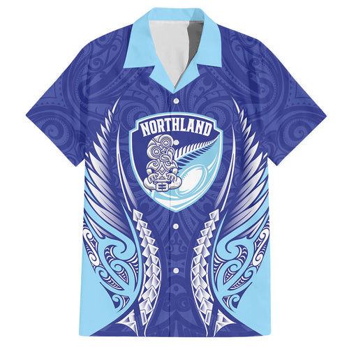 Northland 2026 Rugby Custom Hawaiian Shirt NZ Maori Silver Fern