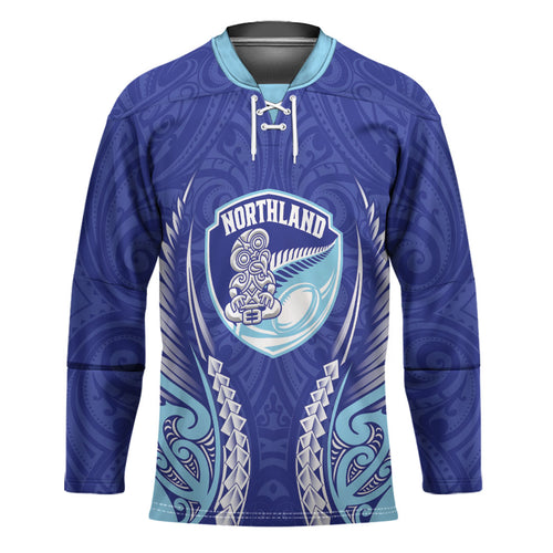 Northland 2026 Rugby Custom Hockey Jersey NZ Maori Silver Fern