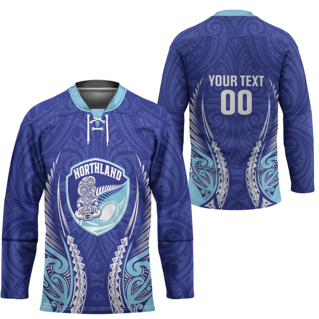 Northland 2026 Rugby Custom Hockey Jersey NZ Maori Silver Fern