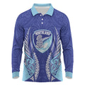 Northland 2026 Rugby Custom Long Sleeve Polo Shirt NZ Maori Silver Fern