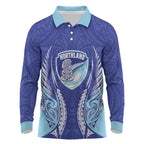 Northland 2026 Rugby Custom Long Sleeve Polo Shirt NZ Maori Silver Fern