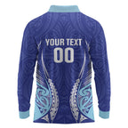 Northland 2026 Rugby Custom Long Sleeve Polo Shirt NZ Maori Silver Fern