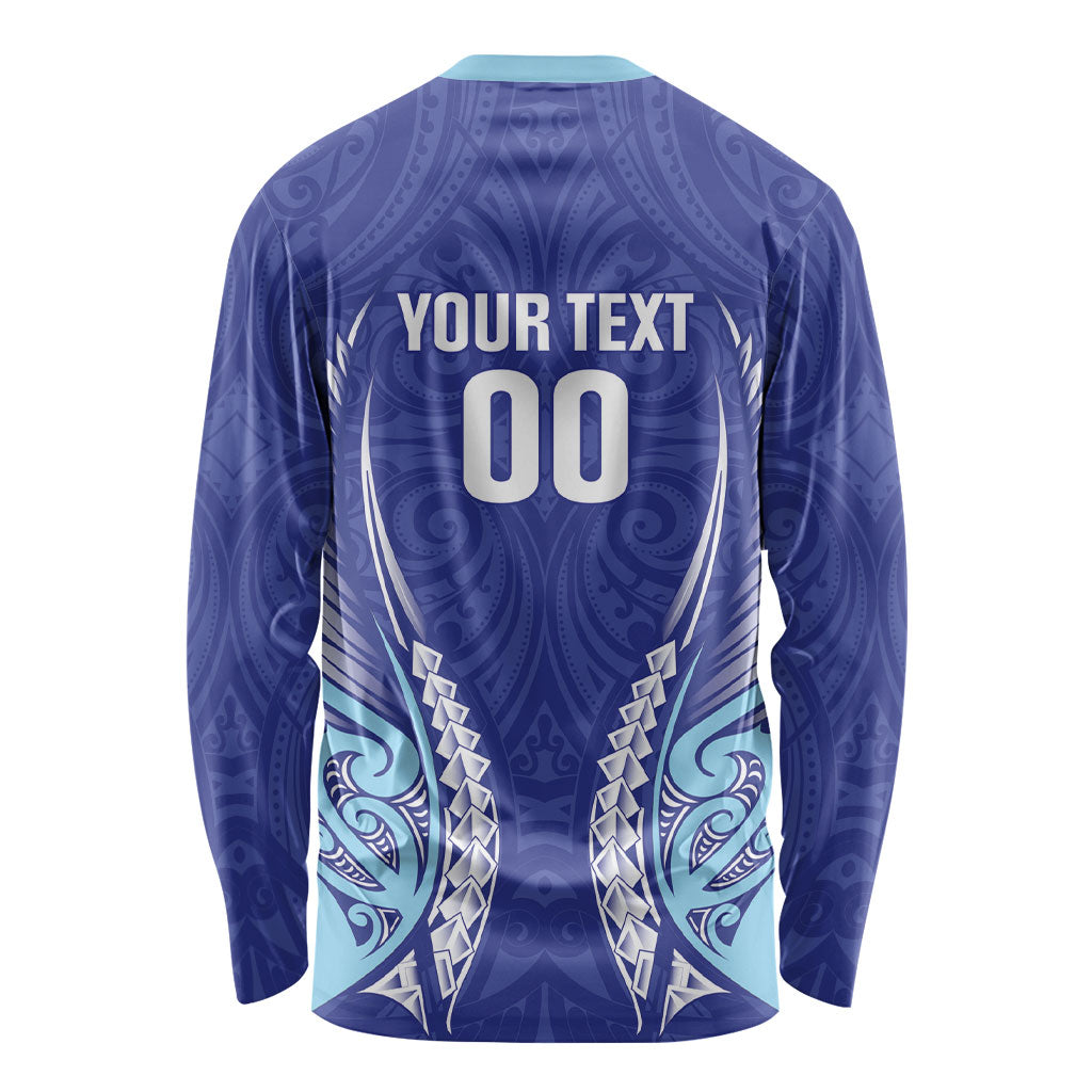 Northland 2026 Rugby Custom Long Sleeve Shirt NZ Maori Silver Fern