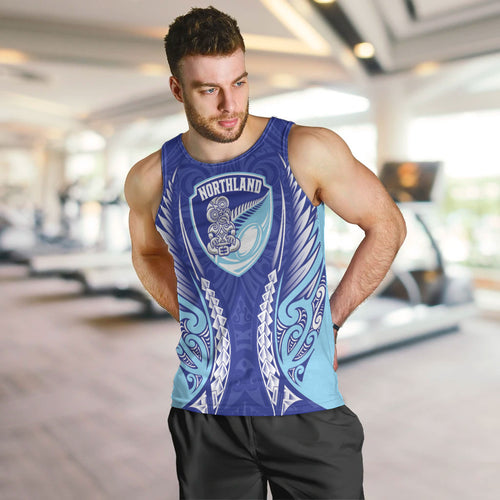 Northland 2026 Rugby Custom Men Tank Top NZ Maori Silver Fern