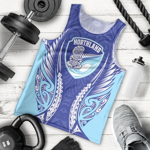 Northland 2026 Rugby Custom Men Tank Top NZ Maori Silver Fern