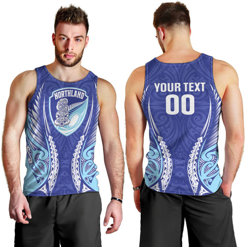 Northland 2026 Rugby Custom Men Tank Top NZ Maori Silver Fern