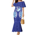Northland 2026 Rugby Custom Mermaid Dress NZ Maori Silver Fern