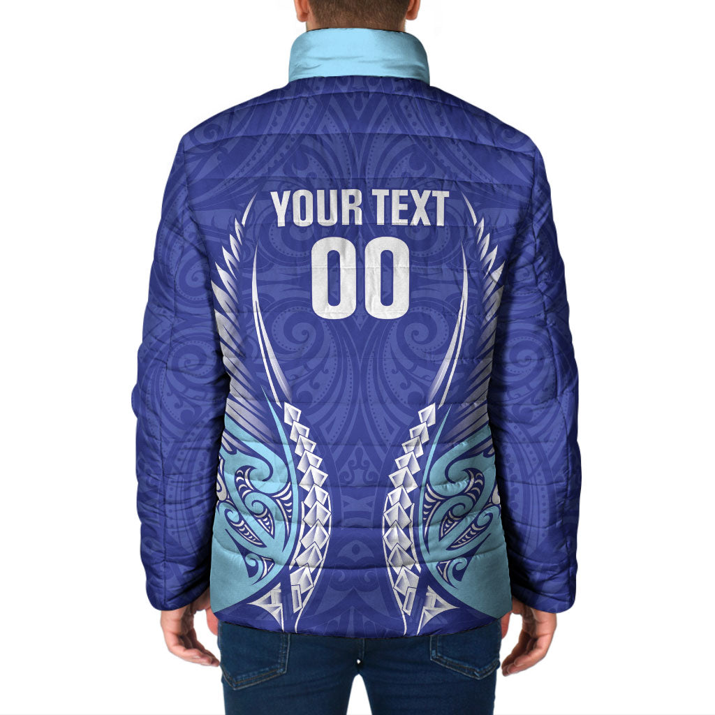 Northland 2026 Rugby Custom Padded Jacket NZ Maori Silver Fern