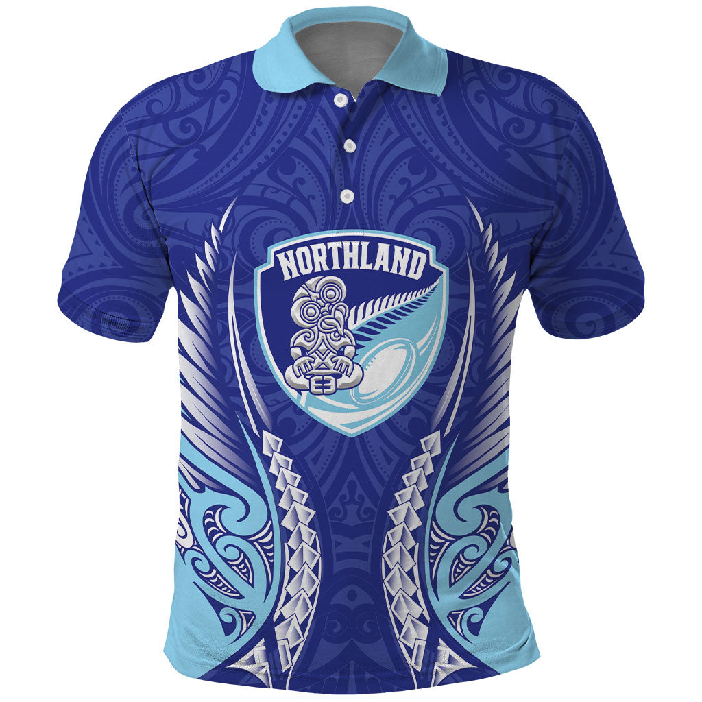 Northland 2026 Rugby Custom Polo Shirt NZ Maori Silver Fern