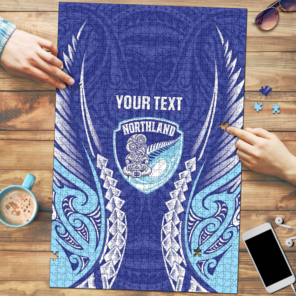 Northland 2026 Rugby Custom Puzzle NZ Maori Silver Fern