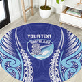 Northland 2026 Rugby Custom Round Carpet NZ Maori Silver Fern