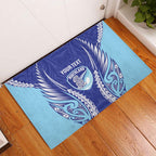 Northland 2026 Rugby Custom Rubber Doormat NZ Maori Silver Fern