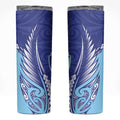 Northland 2026 Rugby Custom Skinny Tumbler NZ Maori Silver Fern