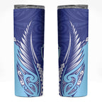 Northland 2026 Rugby Custom Skinny Tumbler NZ Maori Silver Fern