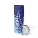 Northland 2026 Rugby Custom Skinny Tumbler NZ Maori Silver Fern