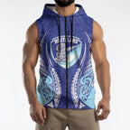 Northland 2026 Rugby Custom Sleeveless Zip Hoodie NZ Maori Silver Fern