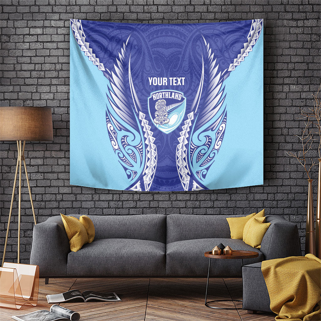 Northland 2026 Rugby Custom Tapestry NZ Maori Silver Fern