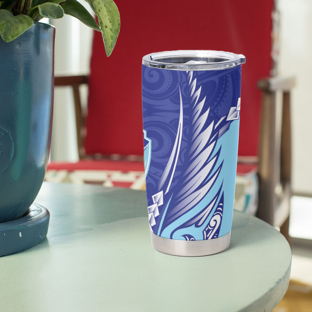 Northland 2026 Rugby Custom Tumbler Cup NZ Maori Silver Fern