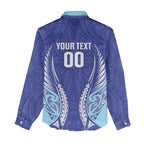 Northland 2026 Rugby Custom Women Casual Shirt NZ Maori Silver Fern