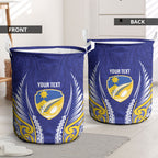 Otago 2026 Rugby Custom Laundry Basket NZ Maori Silver Fern