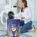 Otago 2026 Rugby Custom Laundry Basket NZ Maori Silver Fern