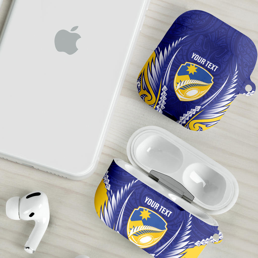 Otago 2026 Rugby Custom AirPods Case NZ Maori Silver Fern