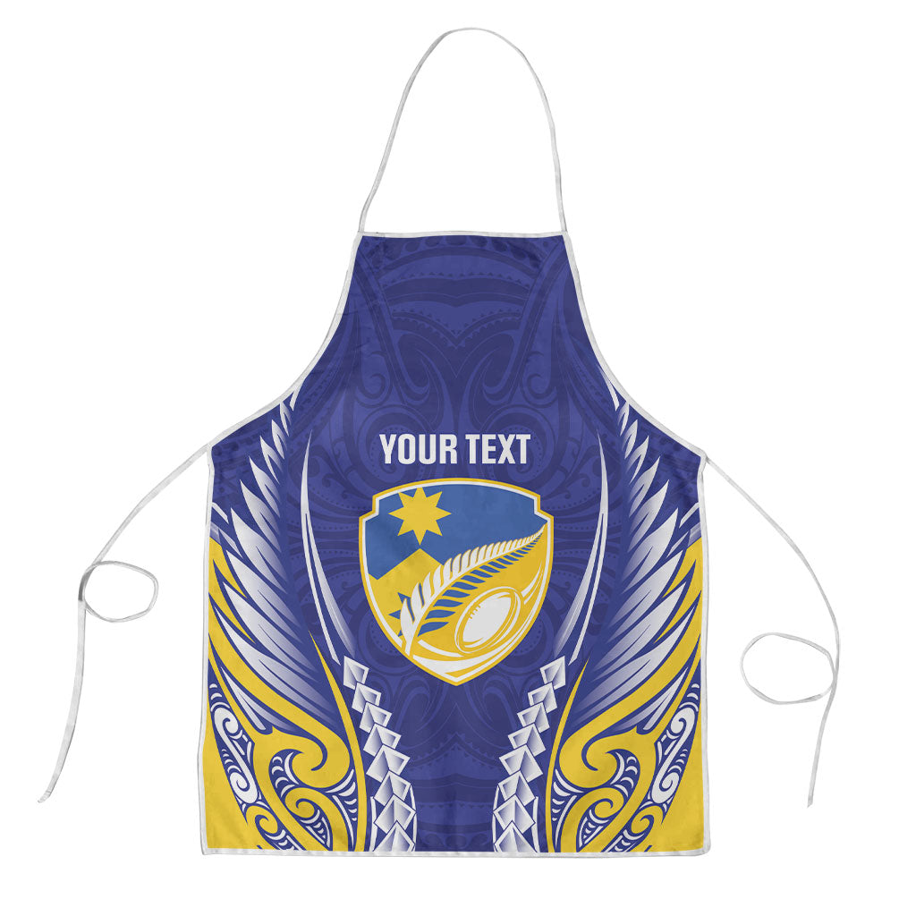Otago 2026 Rugby Custom Apron NZ Maori Silver Fern