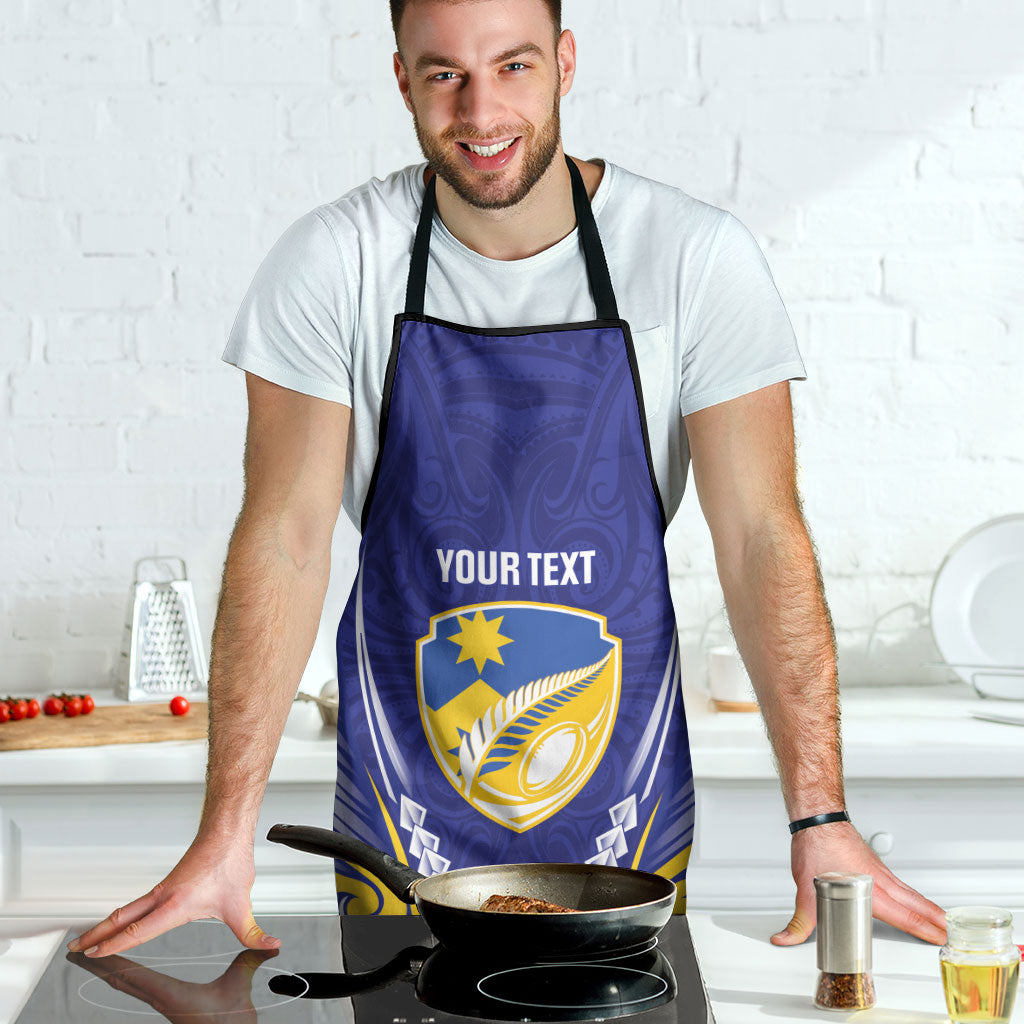 Otago 2026 Rugby Custom Apron NZ Maori Silver Fern