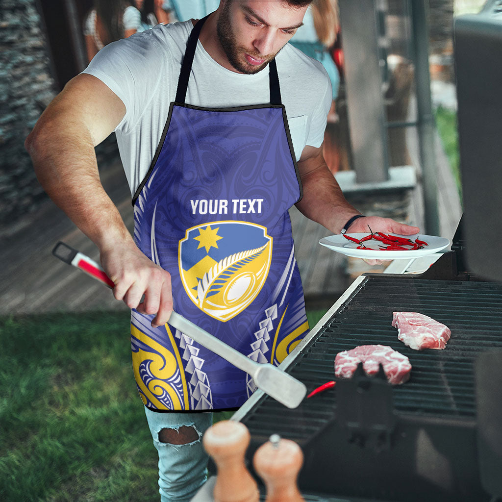 Otago 2026 Rugby Custom Apron NZ Maori Silver Fern