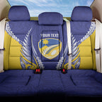 Otago 2026 Rugby Custom Back Car Seat Cover NZ Maori Silver Fern