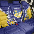 Otago 2026 Rugby Custom Back Car Seat Cover NZ Maori Silver Fern