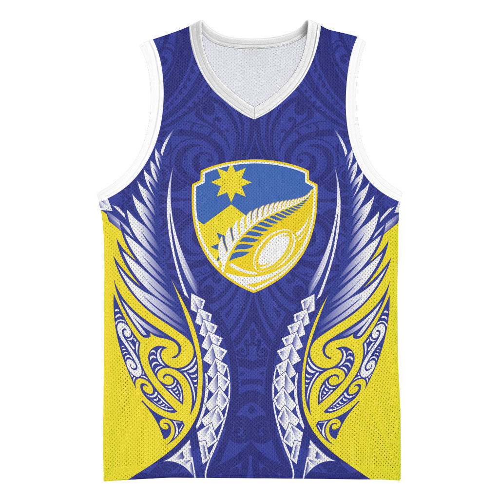 Otago 2026 Rugby Custom Basketball Jersey NZ Maori Silver Fern
