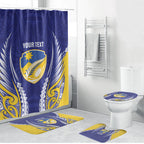 Otago 2026 Rugby Custom Bathroom Set NZ Maori Silver Fern
