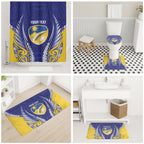 Otago 2026 Rugby Custom Bathroom Set NZ Maori Silver Fern