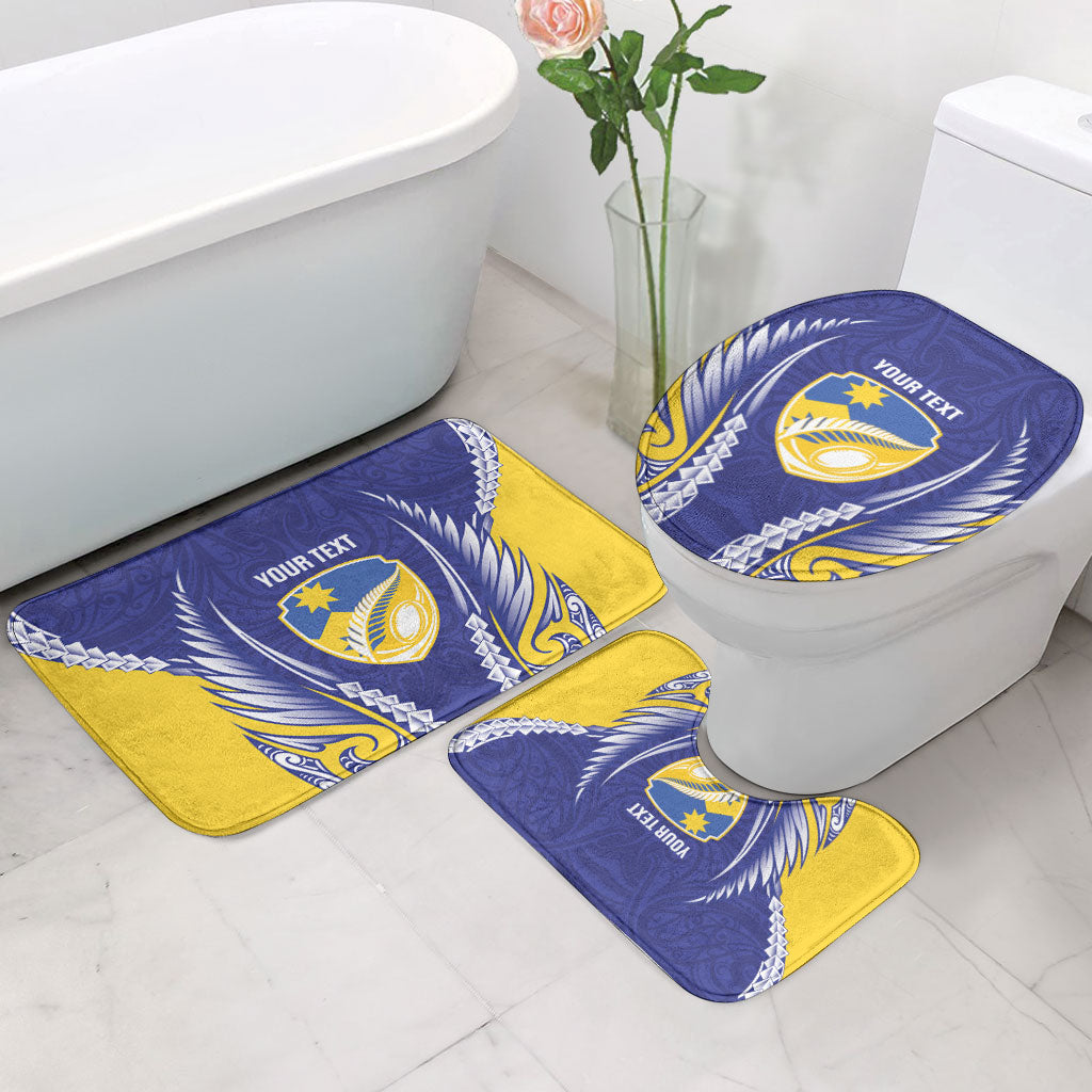 Otago 2026 Rugby Custom Bathroom Set NZ Maori Silver Fern